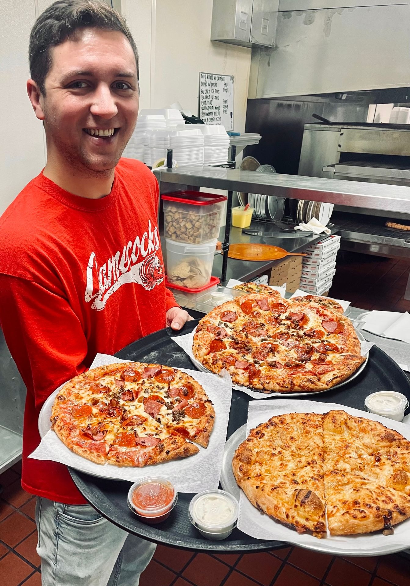 cutter's pizzeria and wings grand opening